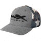 Wiley X Adjustable Mesh Stars and Stripes Hat, Grey, Red, White, Blue, One Size, J913