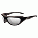 Wiley X Airrage Single Vision Prescription Sunglasses, Gloss Black Frame, 693SV