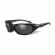 Wiley X Airrage Bifocal Prescription Sunglasses, Black OPS-Matte Black Frame, 694FBI