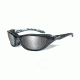 Wiley X Airrage Progressive Prescription Sunglasses, Crystal Metallic Frame, 697FPR