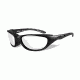 Wiley X Airrage Bifocal Prescription Sunglasses, Black OPS-Matte Black Frame, 694FBI
