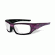 Wiley X Arrow Bifocal Prescription Sunglasses, Crystal Plum Frame, CCARR02FBI