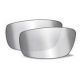 Wiley X WX Boss Replacement Parts - Silver Flash Smoke Grey Lens Only, CCBOSSF