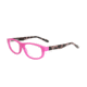 Wiley X Bounce Safety Glasses, Raspberry Rose/ Pink Demi Frame, No Polarized Lens YFBNC01