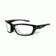 Wiley X Brick Bifocal Prescription Sunglasses, Gloss Black Frame, 857FBI
