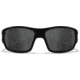 Wiley X Changeable Series Breach 2.5 Captivate Sunglasses, Matte Black FrameGunmetal Logo, Non-Polar Grey Lens, CHBRC01