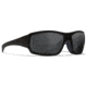 Wiley X Changeable Series Breach 2.5 Captivate Sunglasses, Matte Black FrameGunmetal Logo, Non-Polar Grey Lens, CHBRC01