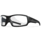 Wiley X Changeable Series Breach 2.5 Sunglasses, Matte Black Frame Gunmetal Logo, Grey Lens, CHBRC02