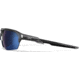 Wiley X Changeable Series Jakl Captivate Non-Pol Sunglasses, Gloss Crystal Grey Frame, Blue Mirror Lens, CHJKL09