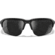 Wiley X Changeable Series Jakl Captivate Non-Pol Sunglasses, Matte Black Frame, Grey Clear Lens, CHJKL01