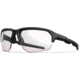 Wiley X Changeable Series Jakl Captivate Non-Pol Sunglasses, Matte Black Frame, Grey Clear Lens, CHJKL01