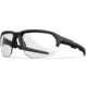 Wiley X Changeable Series Jakl Captivate Non-Pol Sunglasses, Matte Black Frame, Grey Clear Rust Lens, CHJKL08