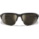 Wiley X Changeable Series Jakl Captivate Non-Pol Sunglasses, Matte Black Frame, Tungsten Mirror Lens, CHJKL04