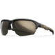 Wiley X Changeable Series Jakl Captivate Non-Pol Sunglasses, Matte Black Frame, Tungsten Mirror Lens, CHJKL04