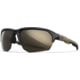Wiley X Changeable Series Jakl Captivate Non-Pol Sunglasses, Matte Black Frame, Tungsten Mirror Lens, CHJKL04