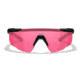 Wiley X Changeable Series Saber Advanced Safety Glasses, Matte Black Frame, Grey Light Rust Vermillion Lens, 309