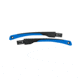 Wiley X Crush Sunglasses, Matte Grey/ Blue Frame/ Clear, YFCRS05