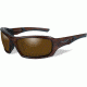 Wiley X Echo Sunglasses,Matte Layered Tortoise Frame,Polarized Amber Lens WXCCECH07