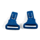 Wiley X WX Fierce Replacement Clips,Matte Blue Indigo/Grey YFFIE01C