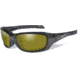 Wiley X WX Gravity Sunglasses - Polarized Yellow Lens / Black Crystal Frame, WXCCGRA11