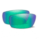 Wiley X Knife Replacement Lens,Polarized Emerald Mirror Amber CCKNIPGM