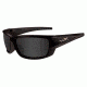 Wiley X Lantern Sunglasses - Smoke Grey Lens, Gloss Black Frame ACLAN01