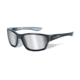 Wiley X Moxy Single Vision Prescription Sunglasses, Black Streak Frame, SSMOX02SV