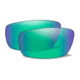 Wiley X WX Omega Replacement Parts, Polarized Emerald Mirror Amber Lens Only, ACOMEPGM