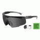Wiley X PT-1 Sunglasses - Smoke Grey Lens / Matte Black Frame, PT-1S