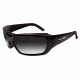 Wiley X Rout Photochromic Sunglasses - Gloss Black Frame, Light Adjusting Smoke Gray lenses