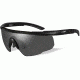 Wiley X Saber Advanced Sunglasses - Matte Black Frame w/ 2 Lens Package (Smoke Grey, Light Rust) 306