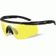 Wiley X Saber Advanced Sunglasses - Pale Yellow Lens / Matte Black Frame, 300