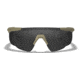 Wiley X Saber Advanced, Matte Tan Frame, Clear/Smoke Grey/Light Rust Lens, 308T