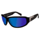 Wiley X Scissor Fishing Sunglasses, Polarized Blue Mirror w/ Green Tint, Black Frame SSSCI04