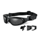 Wiley X Sg-1 Single Vision Prescription Sunglasses, Matte Black Frame, SG-1MSV