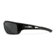 Wiley X Slay Sunglasses, Matte Black Frame, Captivate Pol Grey Lens, ACSLA14