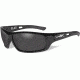 Wiley X Slay Sunglasses - Polarized Smoke Grey Lens / Gloss Black Frame, ACSLA04