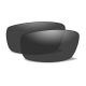 Wiley X WX Sleek Replacement Parts - Smoke Grey Lens Only, CCSLES
