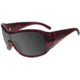 Wiley X Stomp Sun Glasses SSSTO03 Gloss Red Leopard/Smoke