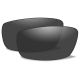 Wiley X WX Valor Replacement Parts - Polarized Smoke Grey Lens Only, WXCHVALPS