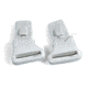 Wiley X WX Victory Replacement Clips,Gloss Black/Aluminum Pearl YFVIC03C