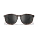 Wiley X Bravo Captivate Sunglasses, Pol Grey/Gloss Tortoise Frame,Gloss Black Temples Lens, Sunglasses, AC4BRV02