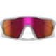 Wiley X Citadel Captivate Sunglasses, Polished White Frame, Red Mirror Lenses, CHCTD06
