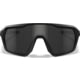 Wiley X Citadel Captivate Sunglasses, Grey / Matte Black Matte Gunmetal Logo, Black Lenses, CHCTD02