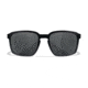 Wiley X WX Alfa Sunglasses, Matte Black Frame, Captivate Polarized Grey Mirror Lens, AC6ALF18