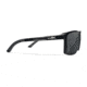 Wiley X WX Alfa Sunglasses, Matte Black Frame, Captivate Polarized Grey Mirror Lens, AC6ALF18