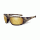 Wiley X WX Boss Sunglasses, Kryptek Highlander Frame, Polarized Venice Gold Mirror Lens, Polarized, CCBOS12