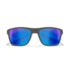 Wiley X WX Kingpin Safety Sunglasses, Matte Graphite Frame, Captivate Pol Blue Mirror Lens, ACKNG19