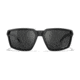 Wiley X WX Sierra Sunglasses, Matte Black Frame, Sierra Captivate Grey Lens, AC6SRA01