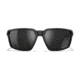 Wiley X WX Sierra Sunglasses, Matte Black Frame, Sierra Captivate Pol Black Mirror Lens, AC6SRA05
